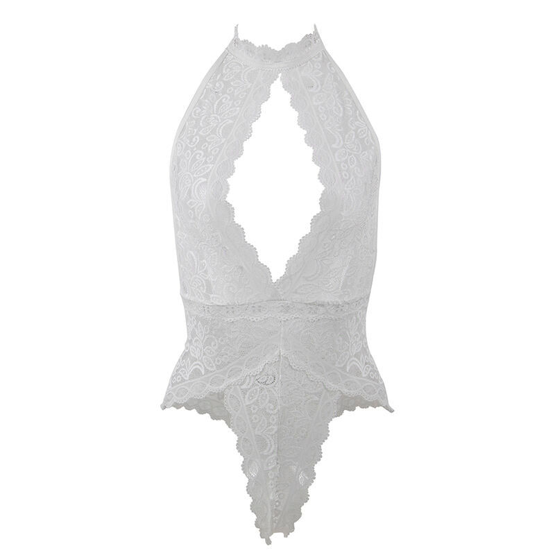 Subblime - 953867 Spitzen-Bodysuit Weiss L/Xl