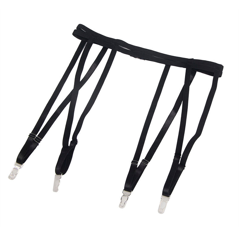 Subblime - 954154 Body Mit Strumpfgãœrtel Schwarz L/Xl