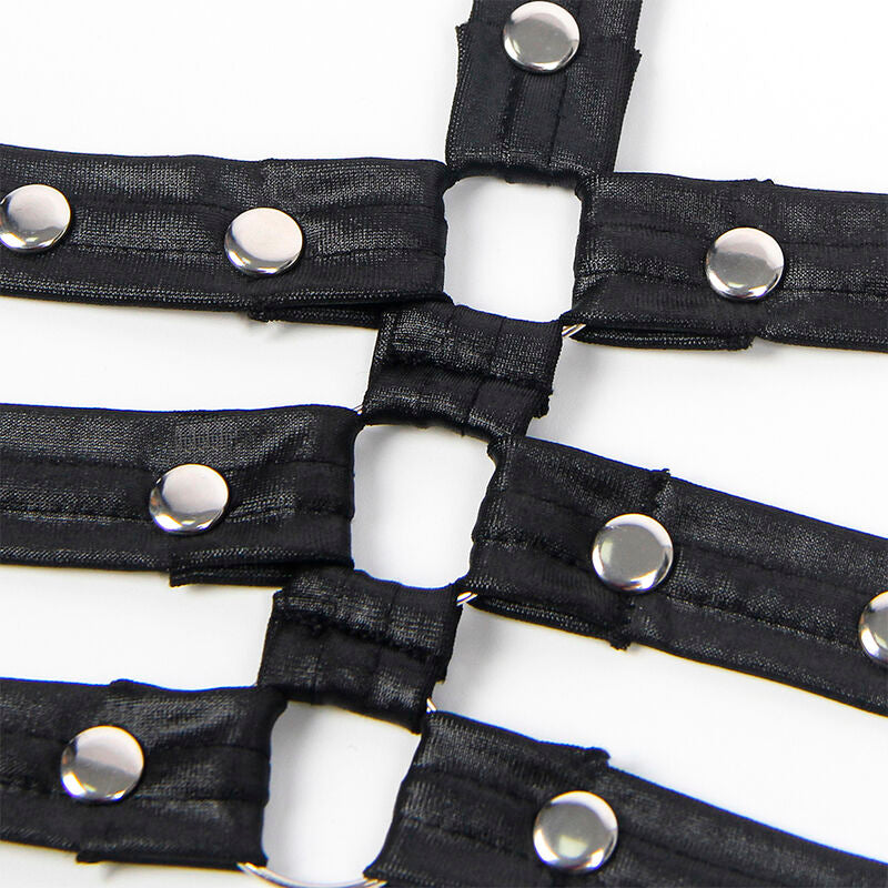 Subblime - 954413 Bondage-Body Aus Leder Schwarz L/Xl