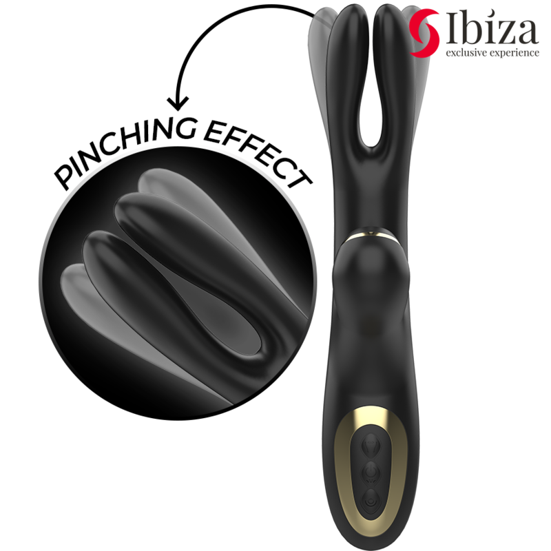 Ibiza - Double Vibrator Clamp Black