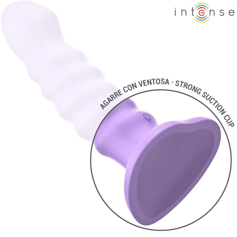 Intense - Brenda Vibrator Grã–Sse M Spiralendesign 10 Vibrationen Lila Fernbedienung