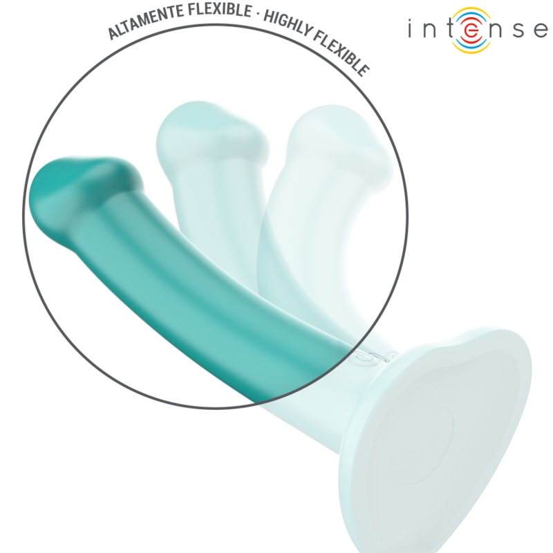 Intense - Katie Vibrator Mit Saugnã„Pfen 10 Vibrationen Blau Fernbedienung