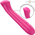 Intense - Paty Vibrator 19 Cm Flexibel 10 Vibrationen Modell 2 Rosa