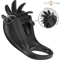 Intense - Mabel Vibrationsring 10 Vibrationen Mit Klitorisstimulator Schwarz