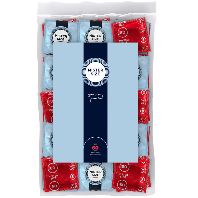 Mister Size - Kondomgrã–Sse Xl 60 Mm (100 Einheiten)