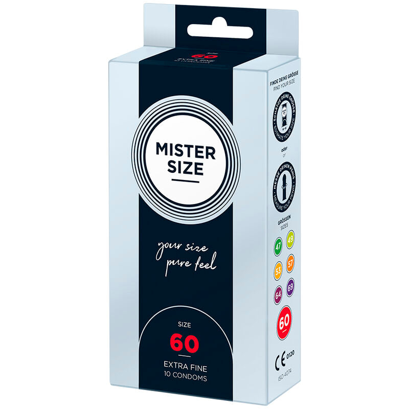 Mister Size - Kondomgrã–Sse Xl 60 Mm (10 Einheiten)