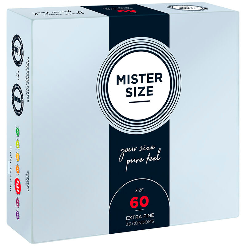 Mister Size - Kondomgrã–Sse Xl 60 Mm (36 Einheiten)