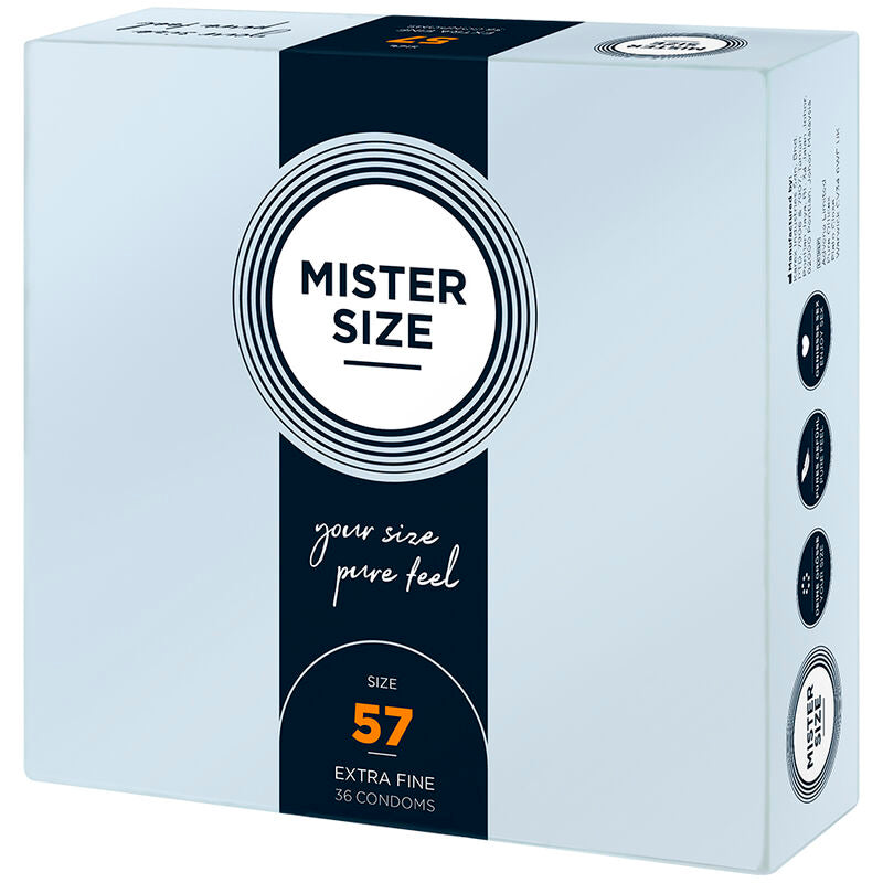 Mister Size - Kondomgrã–Sse L 57 Mm (36 Einheiten)