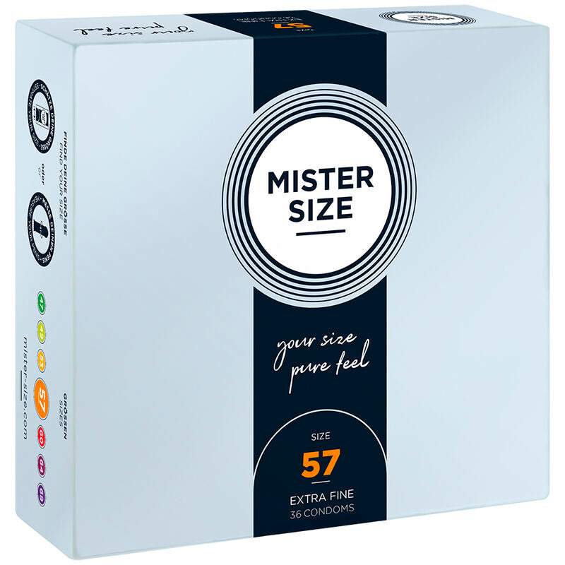 Mister Size - Kondomgrã–Sse L 57 Mm (36 Einheiten)
