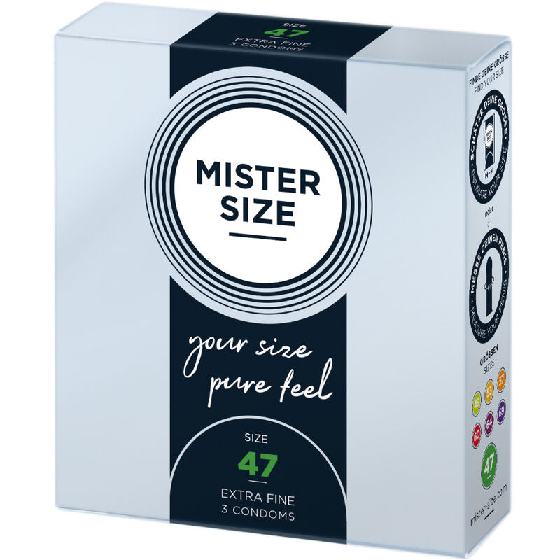 Mister Size - Kondome Grã–Sse Xs 47 Mm (3 Einheiten)
