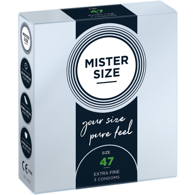Mister Size - Kondome Grã–Sse Xs 47 Mm (3 Einheiten)