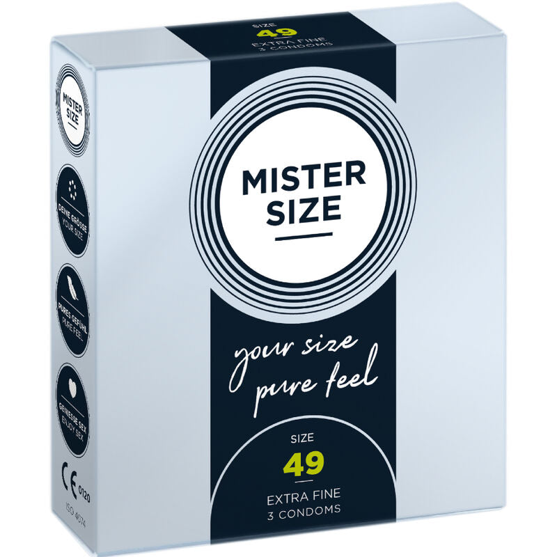 Mister Size - Kondomgrã–Sse S 49 Mm (3 Einheiten)