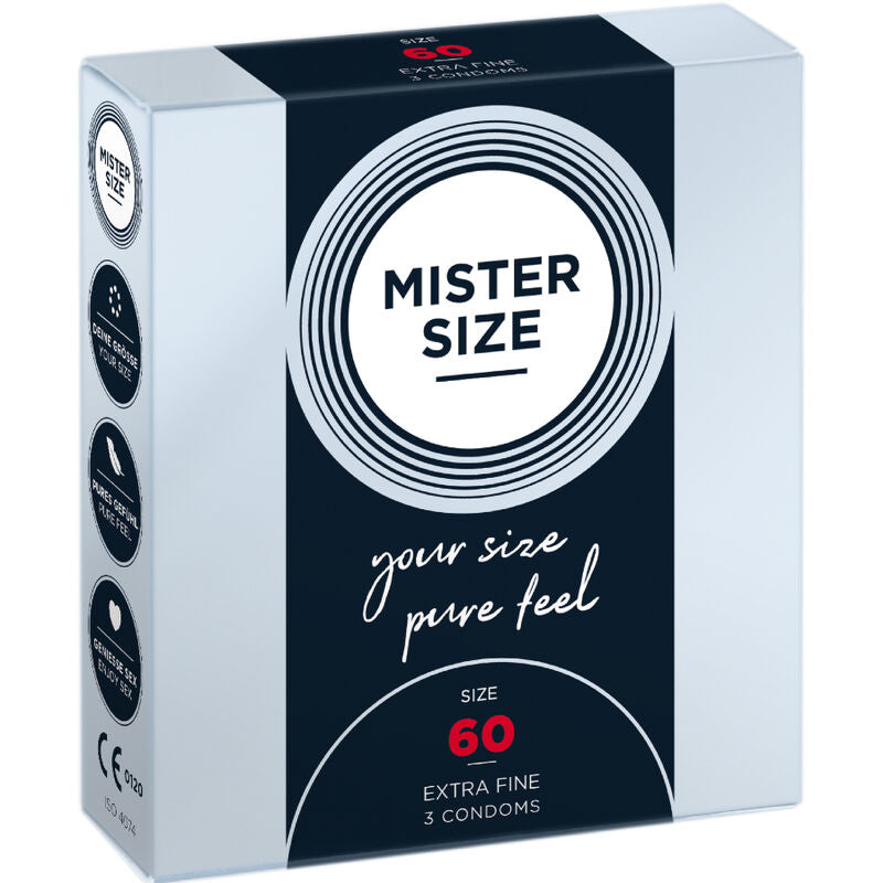 Mister Size - Kondomgrã–Sse Xl 60 Mm (3 Einheiten)