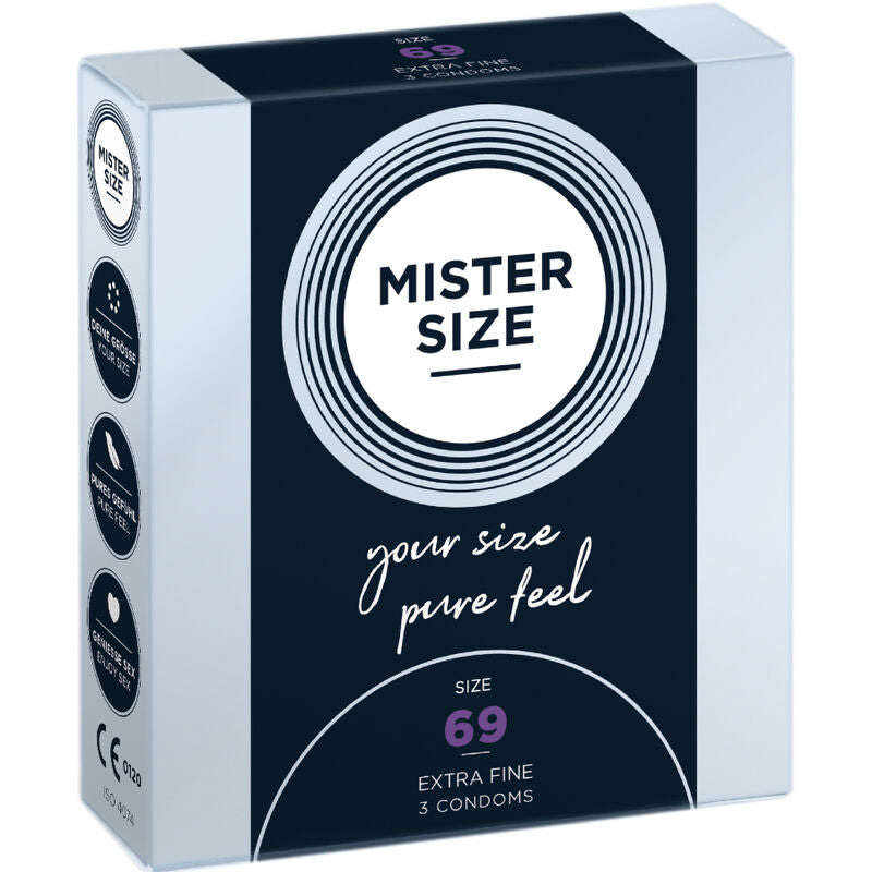 Mister Size - Kondome Grã–Sse Xxxl 69 Mm (3 Einheiten)