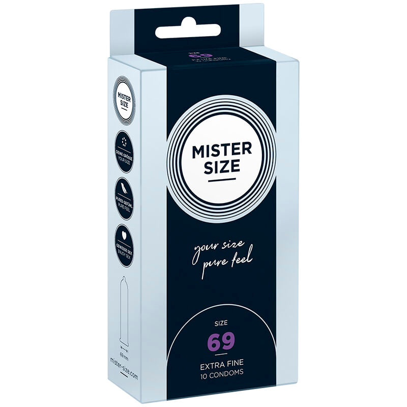 Mister Size - Kondome Grã–Sse Xxxl 69 Mm (10 Einheiten)