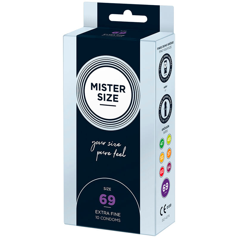 Mister Size - Kondome Grã–Sse Xxxl 69 Mm (10 Einheiten)