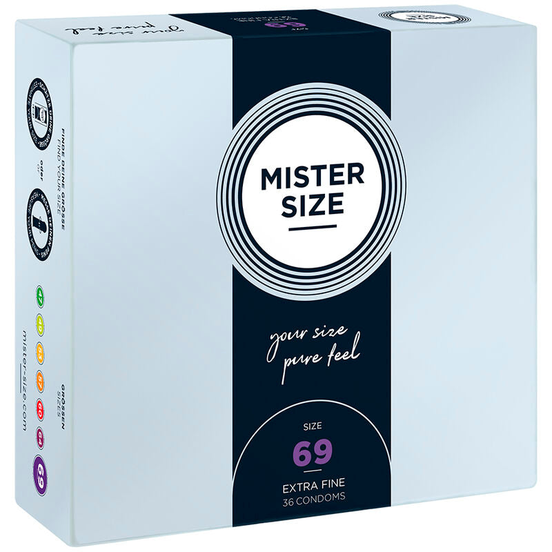 Mister Size - Kondome Grã–Sse Xxxl 69 Mm (36 Einheiten)