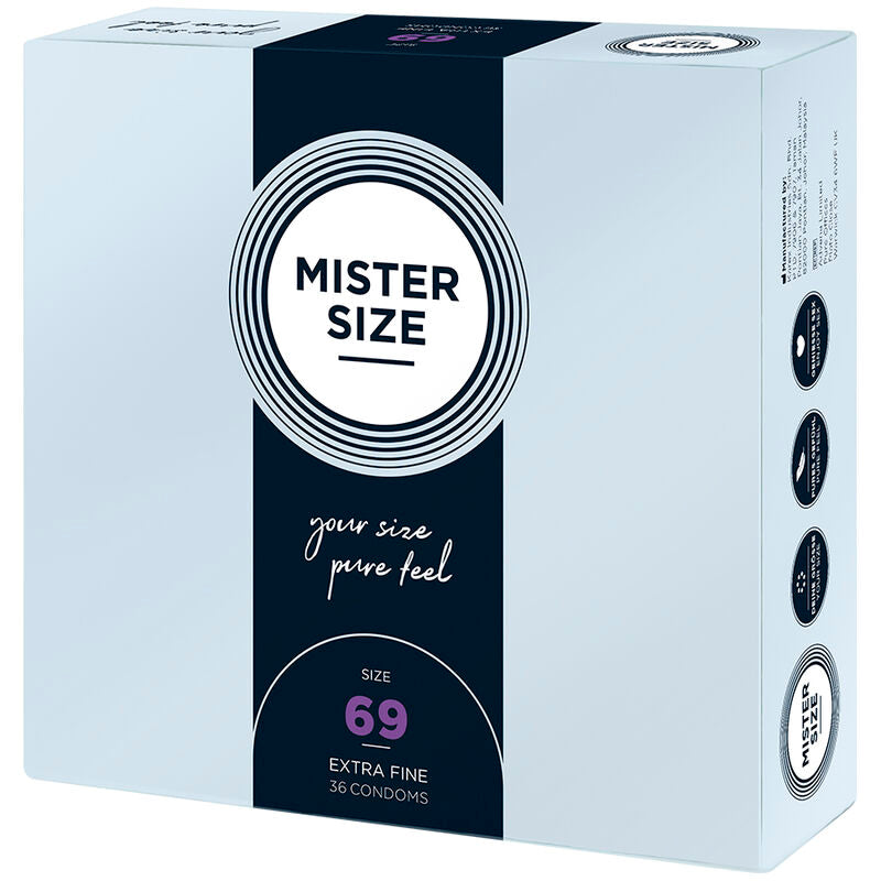 Mister Size - Kondome Grã–Sse Xxxl 69 Mm (36 Einheiten)
