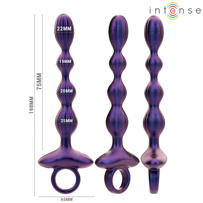 Intense - Jackie Vibrierender Analstecker Modell 1 Mit Fernbedienung
