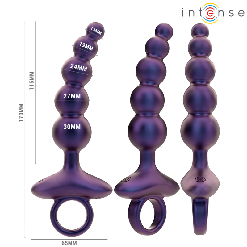 Intense - Tito Vibrierender Analstecker Modell 3 Mit Fernbedienung