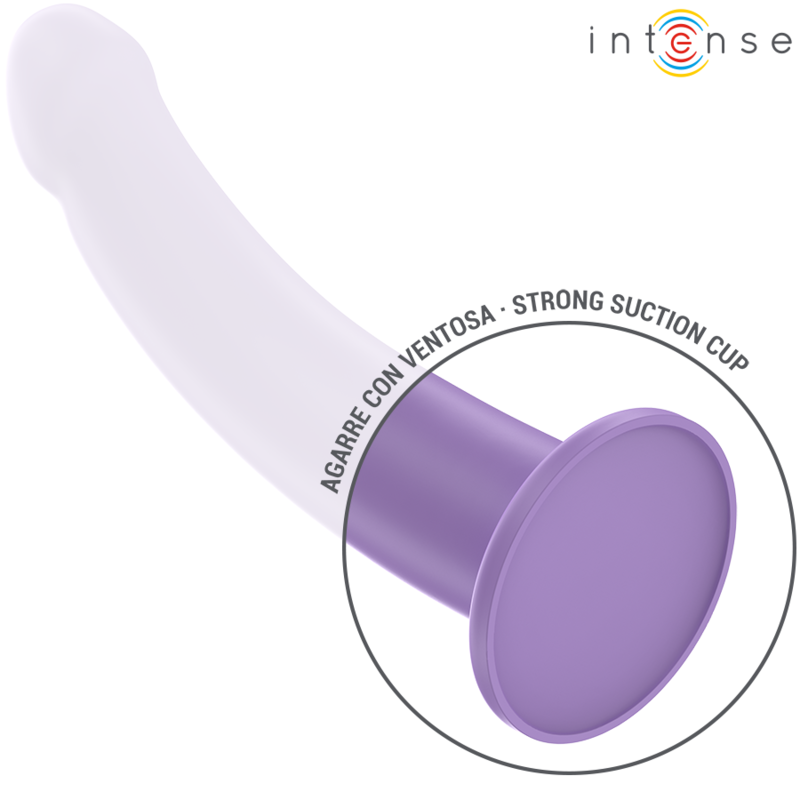 Intense - Eddie Vibrator 17,5 Cm 10 Vibrationen Lila Fernbedienung