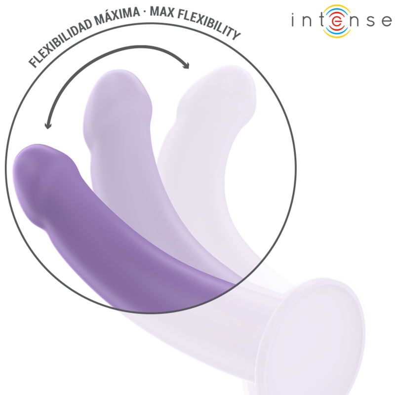 Intense - Eddie Vibrator 17,5 Cm 10 Vibrationen Lila Fernbedienung