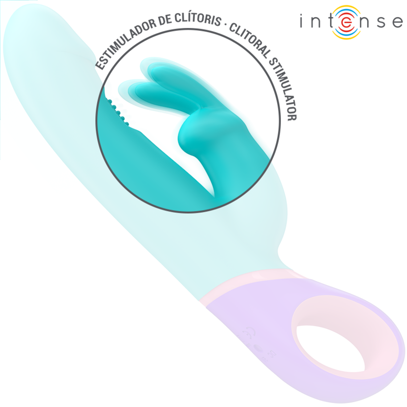 Intense - Monica Rabbit Vibrator Mit Rotierendem G-Spot-Stimulator Blau