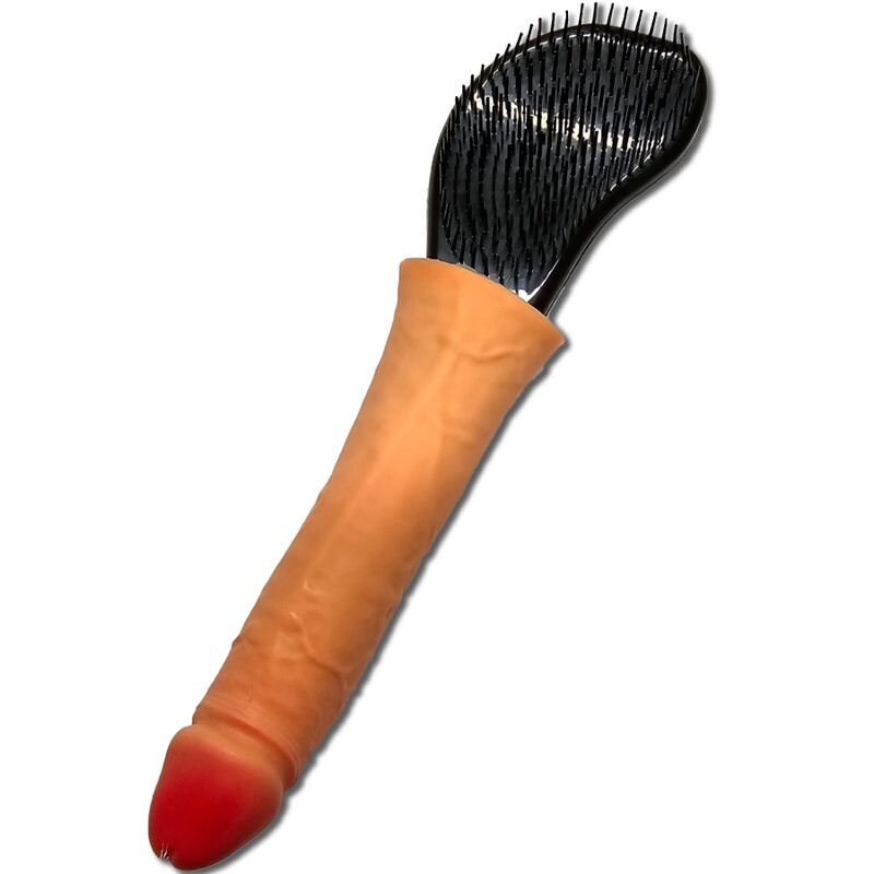 Diablo Picante - Haarbãœrste Mit Penis An Der Spitze