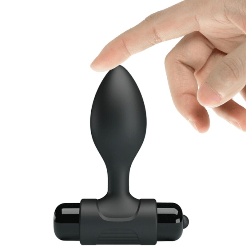 Pretty Love - Vibra Butt 10 Vibrationen Analstecker Schwarz