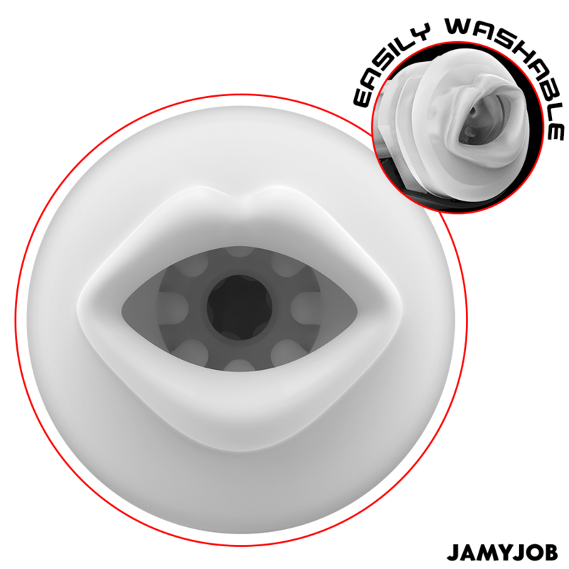 JAMYJOB - BLAZE AUTOMATISCHER MUNDMASTURBATOR 5 SAUG- UND VIBRATIONSMODI