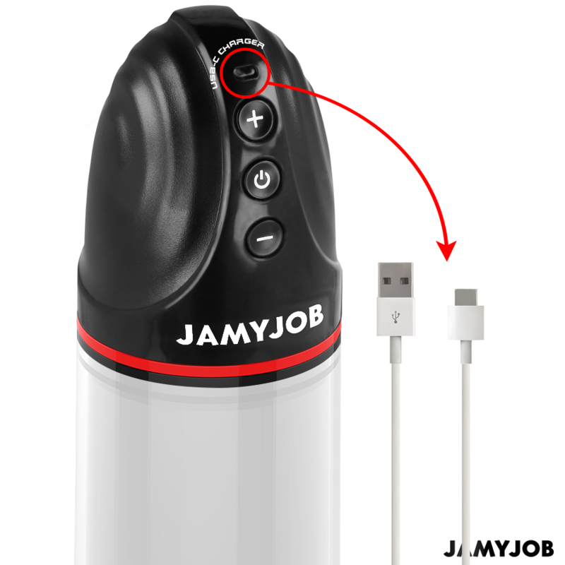 Jamyjob - Xpand Automatische Pumpe 3 Saugstufen Grau