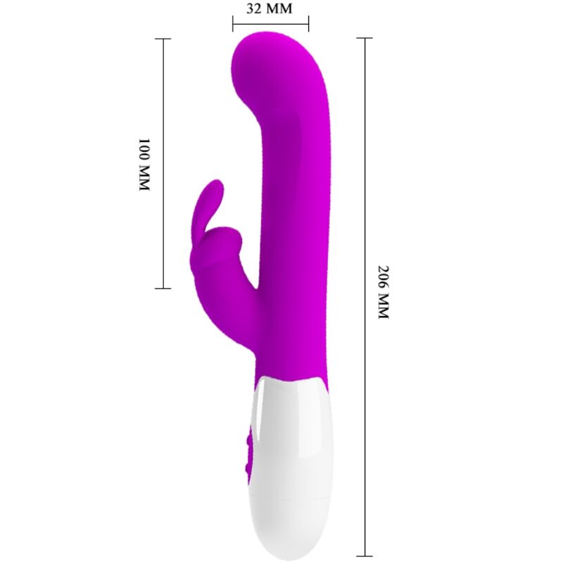 Pretty Love - Centaur Vibrator Rabbit 30 Vibrationsmodi Lila