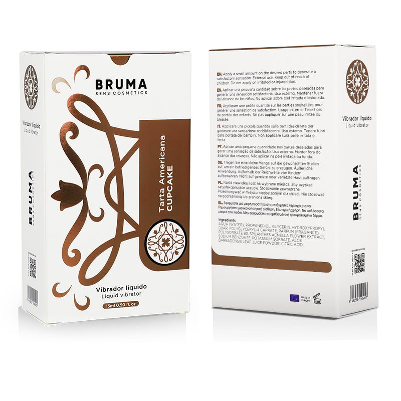 Bruma - Flãœssiger Vibrator Ultra Gleitend Cupcake 15 Ml