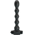 Pretty Love - Lynn Silikon Anal Plug 10 Vibrationen Schwarz