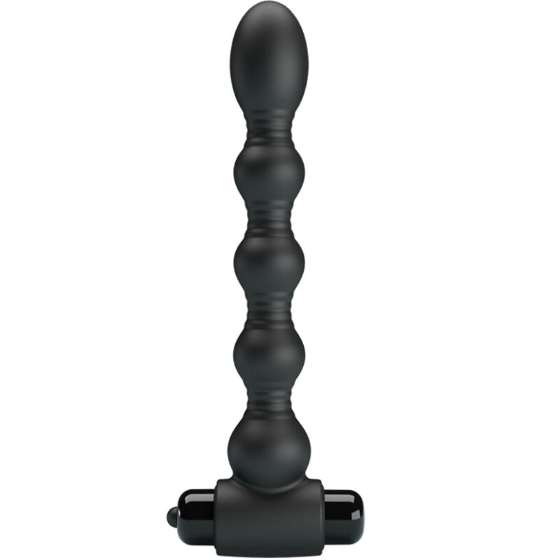Pretty Love - Lynn Silikon Anal Plug 10 Vibrationen Schwarz