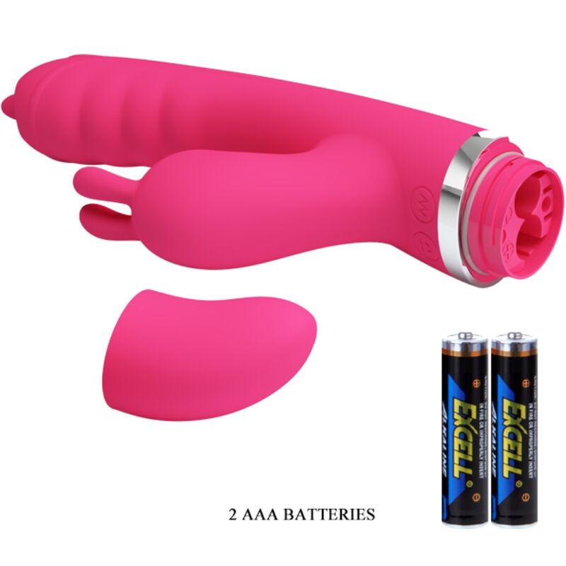 Pretty Love - Phoenix Multifunctional Rabbit Vibrator Pink