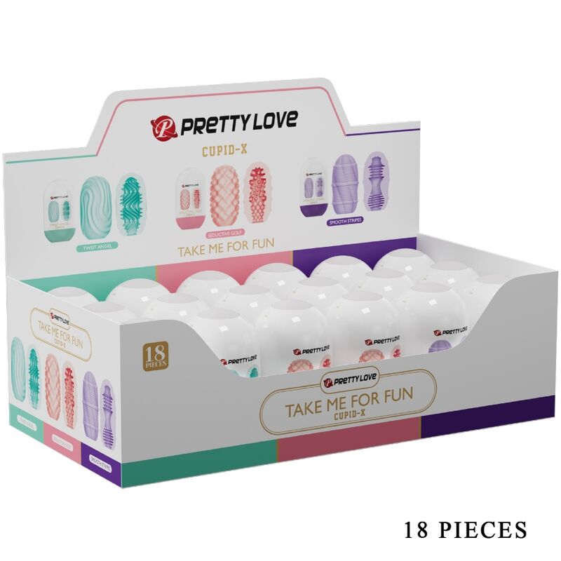 Pretty Love - Cupid X 18 Mã„Nnliche Masturbatoren Verschiedene Texturen