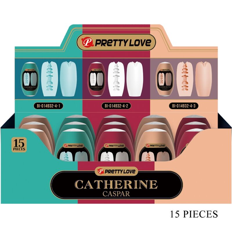 Pretty Love - Caspar Pack 15 Verschiedene Mã„Nnliche Mastrubatoren