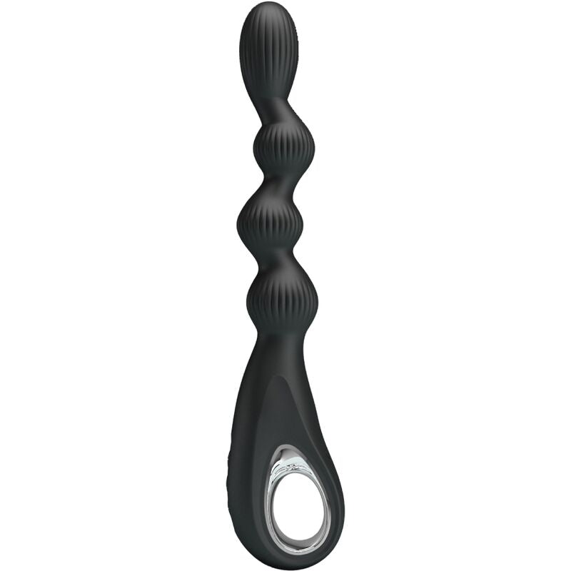 Pretty Love - Federer Analvibrator 12 Vibrationen Schwarz