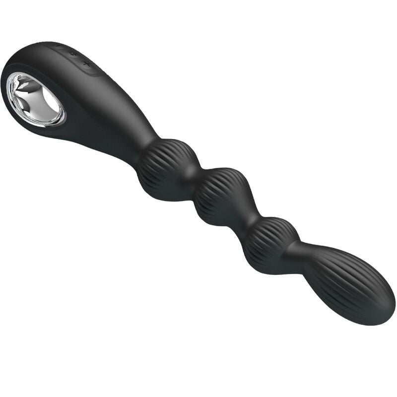 Pretty Love - Federer Analvibrator 12 Vibrationen Schwarz