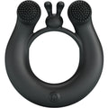 Pretty Love - Dahlia Vibrationsring + Klitorisstimulator 12 Vibrationen Schwarz