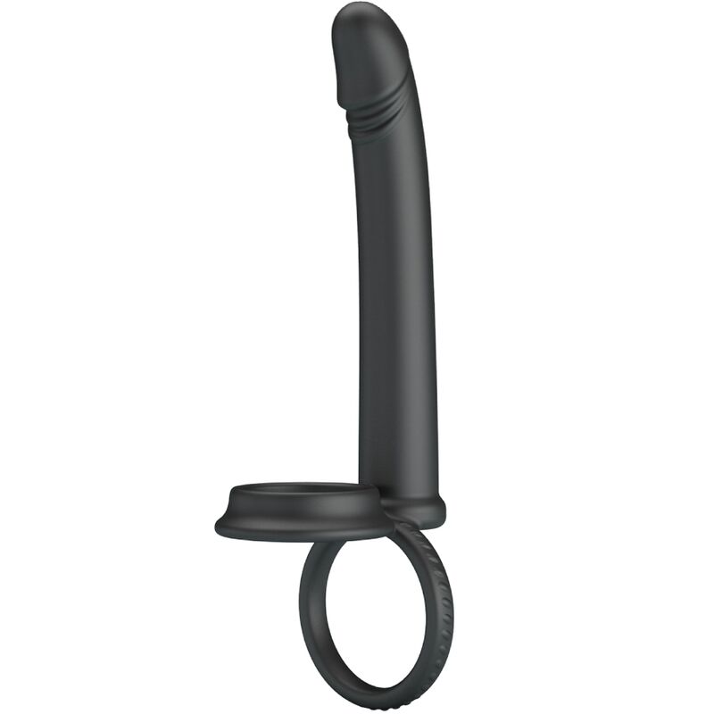 Pretty Love - Dillion Doppelte Penetration Doppelter Cockring Schwarz