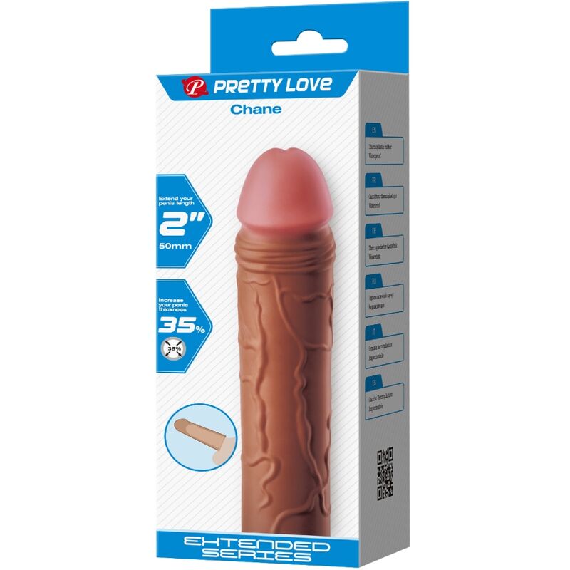 Pretty Love - Chane Penishãœlle Mit 5 Cm Verlã„Ngerung Mulatte