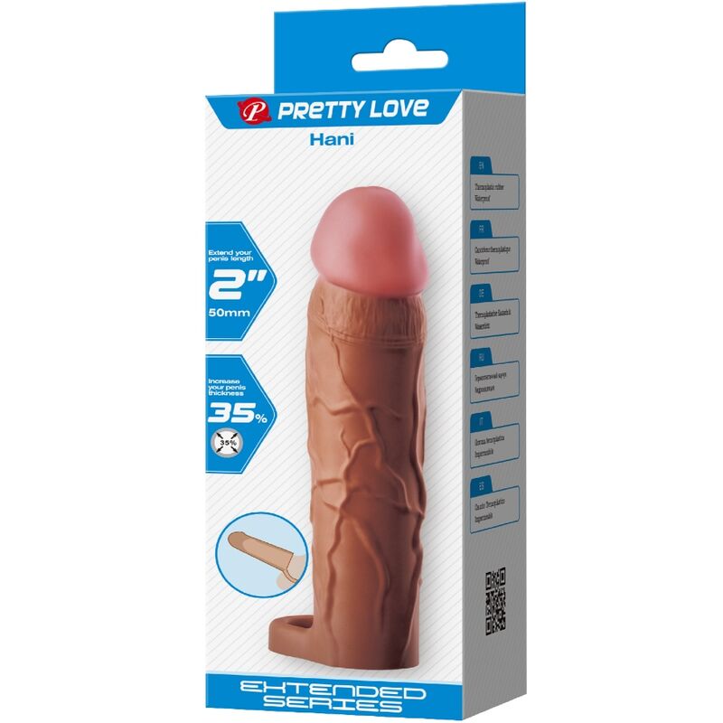 Pretty Love - Hani Penishãœlle Mit 5 Cm Verlã„Ngerung Mulatte