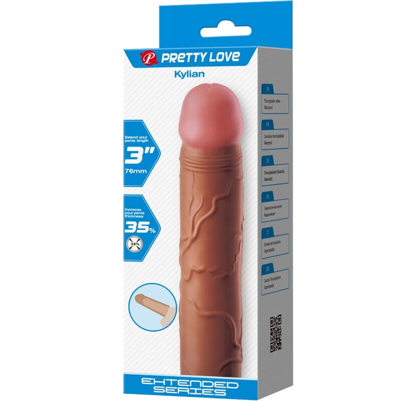 Pretty Love - Kylian Penishãœlle Mit 7,6 Cm Verlã„Ngerung Mulatte