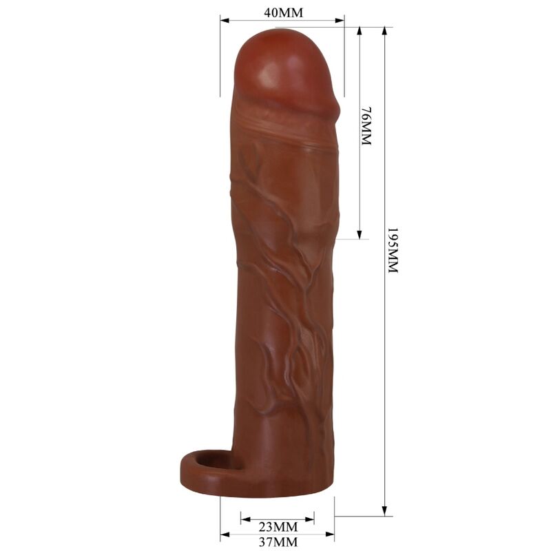 Pretty Love - Gerd Penishãœlle Mit 7,6 Cm Verlã„Ngerung Mulatte