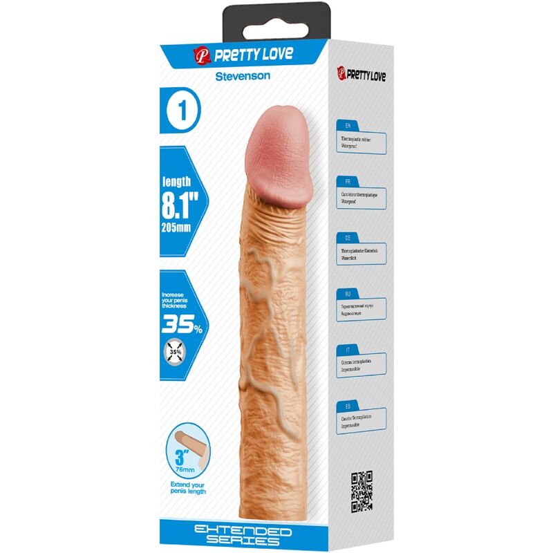 Pretty Love - Stevenson Penishãœlle Mit 7,6 Cm Verlã„Ngerung Fleisch