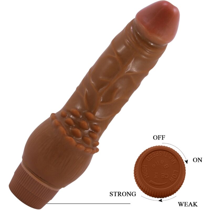 Baile - Barbara Realistischer Vibrator 19,5 Cm Mulatte