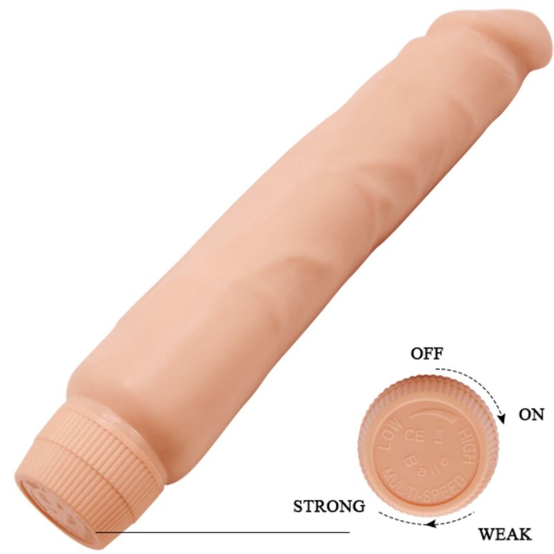 Baile - Jack Realistischer Vibrator 26 Cm Haut