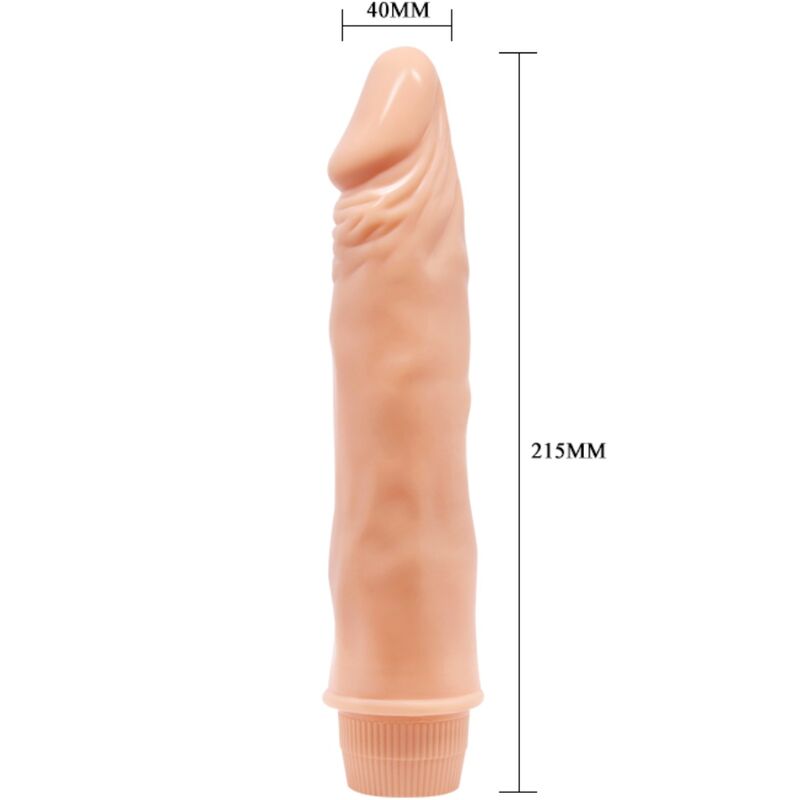 Baile - Zwerg Realistischer Vibrator 21 Cm Fleisch